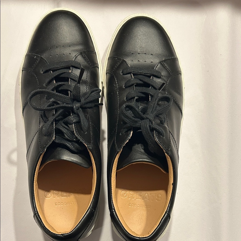 Greats Black Leather women’s Sneakers